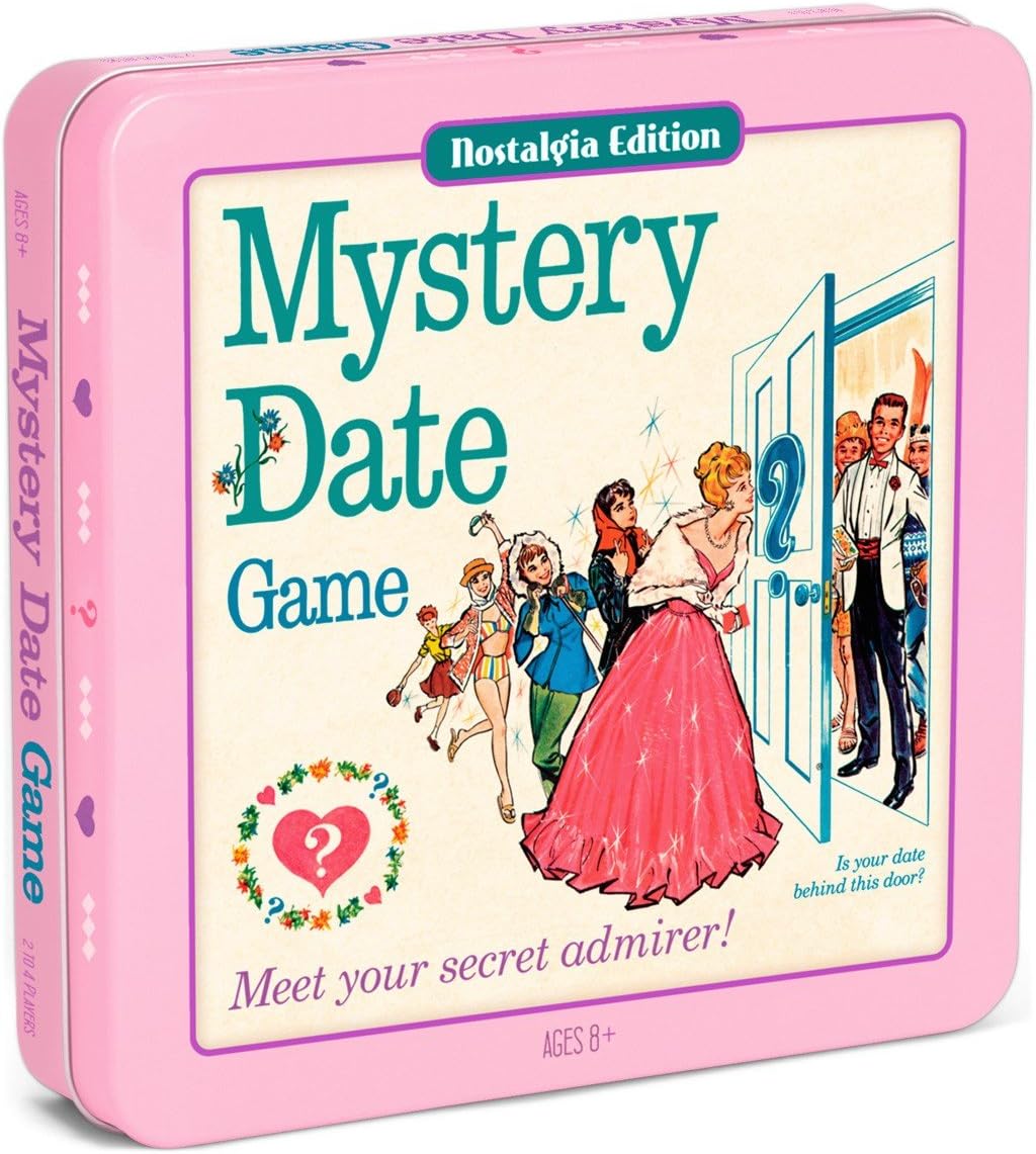 Mystery Date Nostalgia Edition Board Game in Collectible Tin