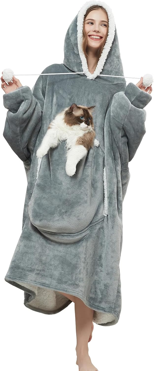 Cozystar Oversized Sherpa Hoodie - Cozy Comfort!