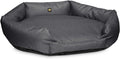 K9 Ballistics Tough Ripstop Oval Bolster Dog Bed for Comfort