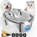 ORSDA Stainless Steel Cat Water Fountain for Healthy Hydration