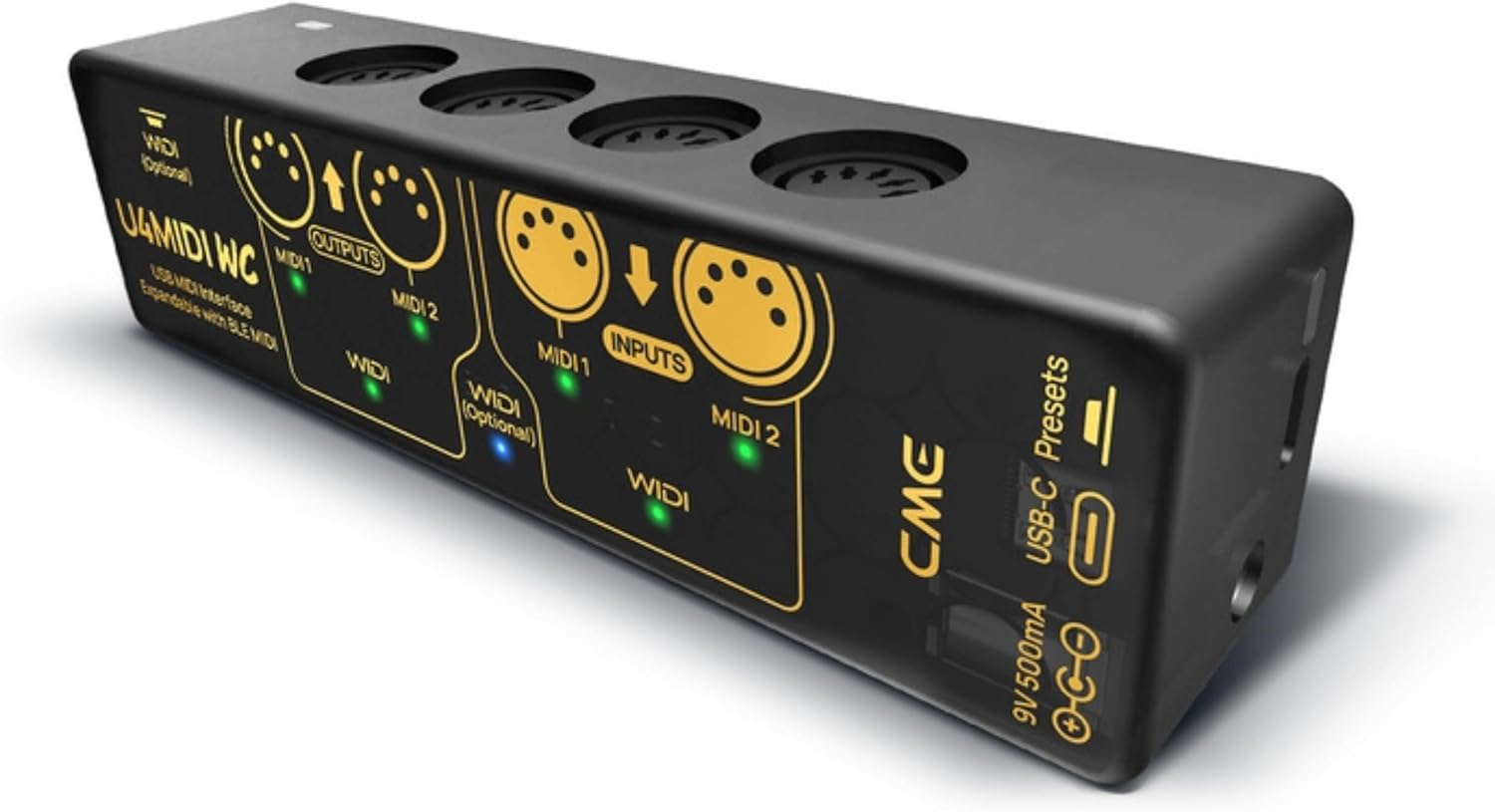 CME U4MIDI WC Hybrid MIDI Interface for Guitarists and Pedalboards