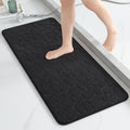 Memory Foam Runner Rug Cobblestone Bath Mat - Super Soft, Super