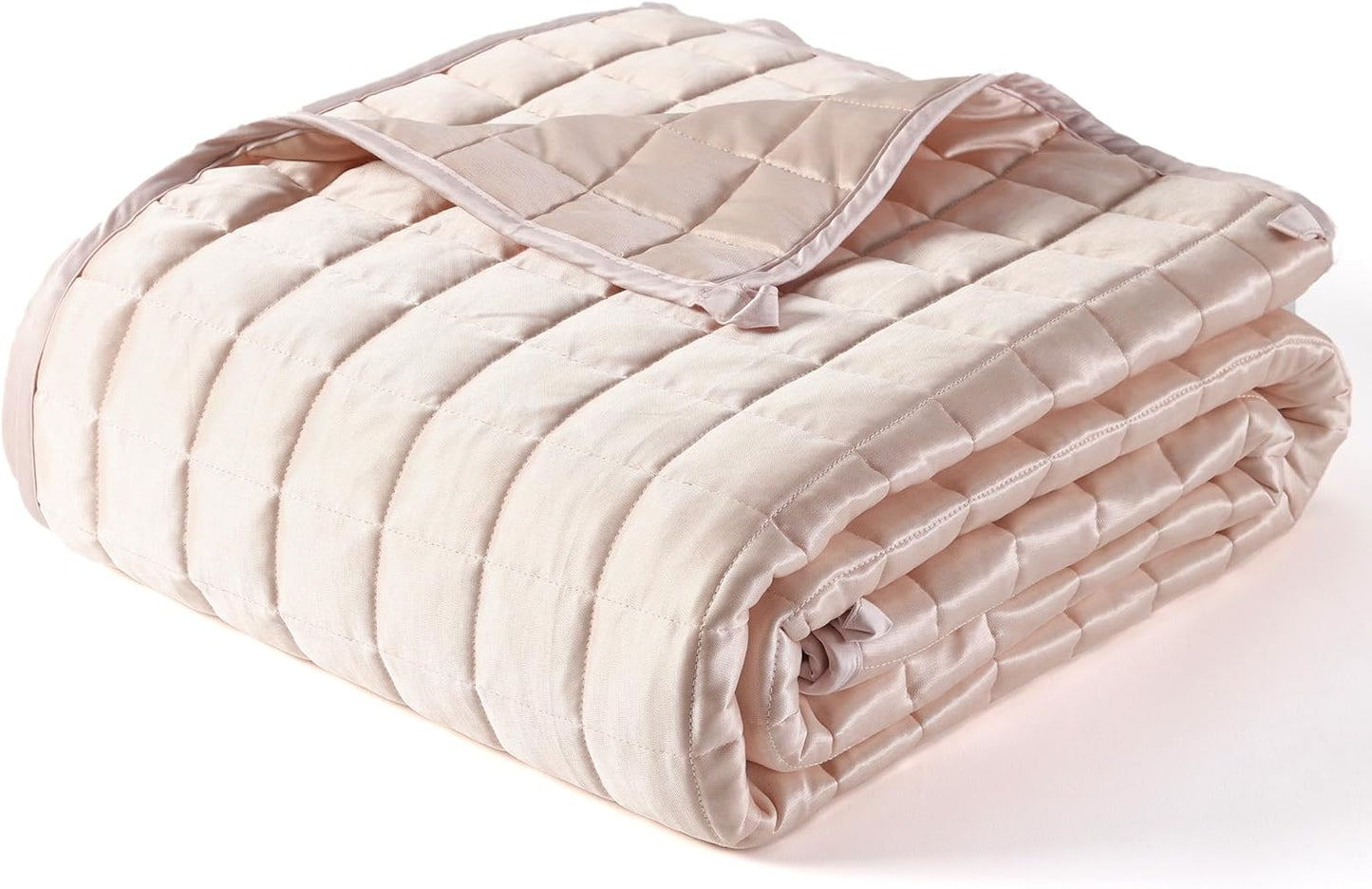 YnM Cooling Weighted Blanket for Hot Sleepers, 25lbs Comforter