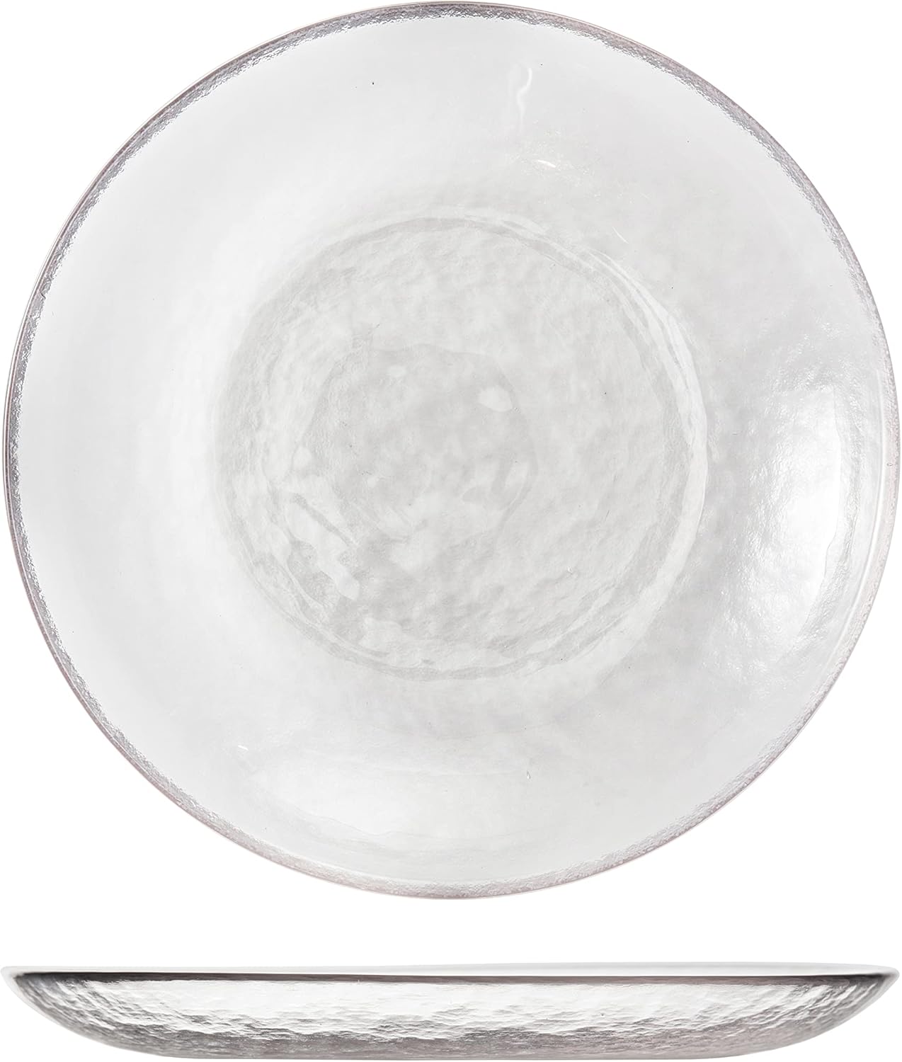Fortessa Los Cabos Glass Dinnerware Collection Salad Plates Set