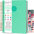 Budget Planner & Monthly Bill Organizer Large Mint Green - Monthly
