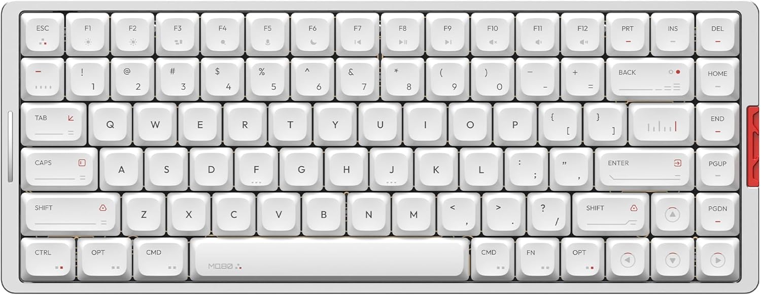 IQUNIX MQ80 Low Profile Mechanical Keyboard for Work and Gaming
