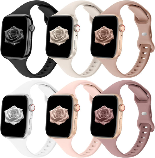 Ultra Thin Silicone Bands for Apple Watch - Eilesuny
