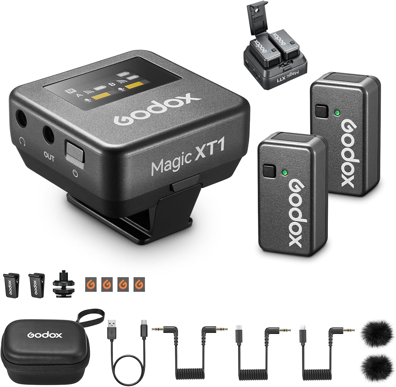 GODOX Magic XT1 Wireless Microphone: High-Quality Audio Solution