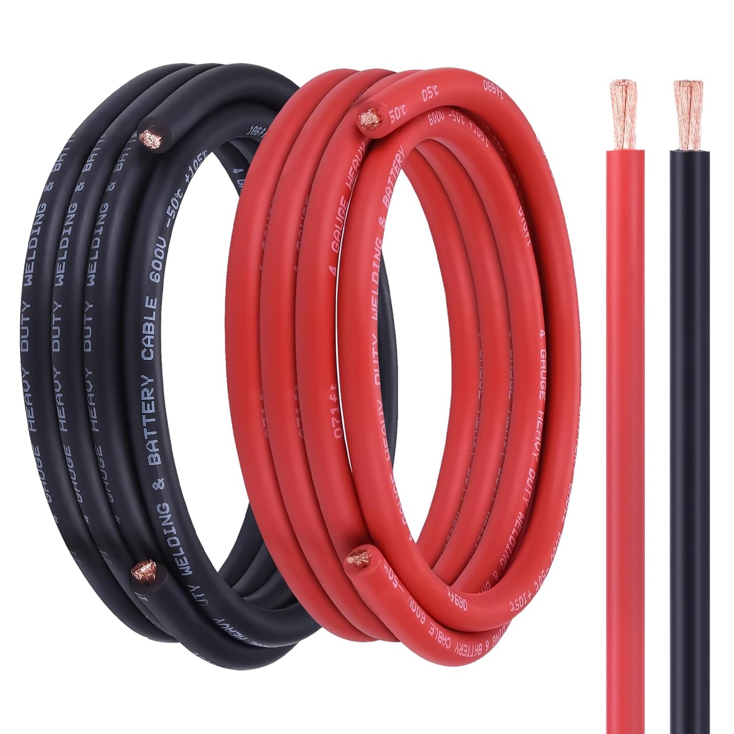 4 Gauge Battery Cable by Geosiry: Durable & Versatile