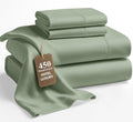 LANE LINEN California King Sheets Set - 450 TC 100% Cotton