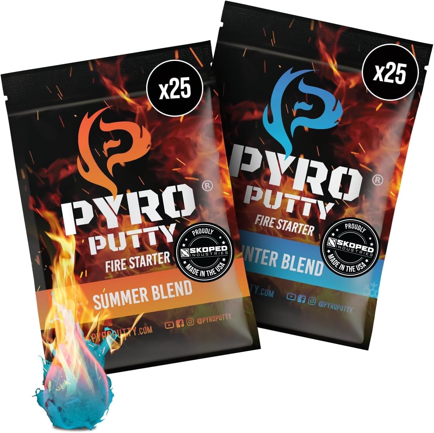 Phone Skope Pyro Putty: Waterproof Fire Starter for Survival