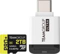 TEAMGROUP PRO+ Micro SDXC UHS-I U3 A2 V30 2TB Bundle - Fast Transfer