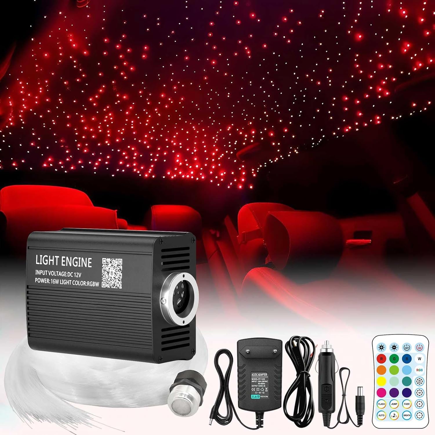 Twinkle Starlight Headliner Light Kit for Car and Home Use
