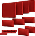 9Pcs Outdoor Chair Cushion Covers Waterproof Anti-Fading - Patio Set