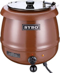 Commercial Soup Warmer Kettle 10.5 Quart - Heavy Duty Food Warmer