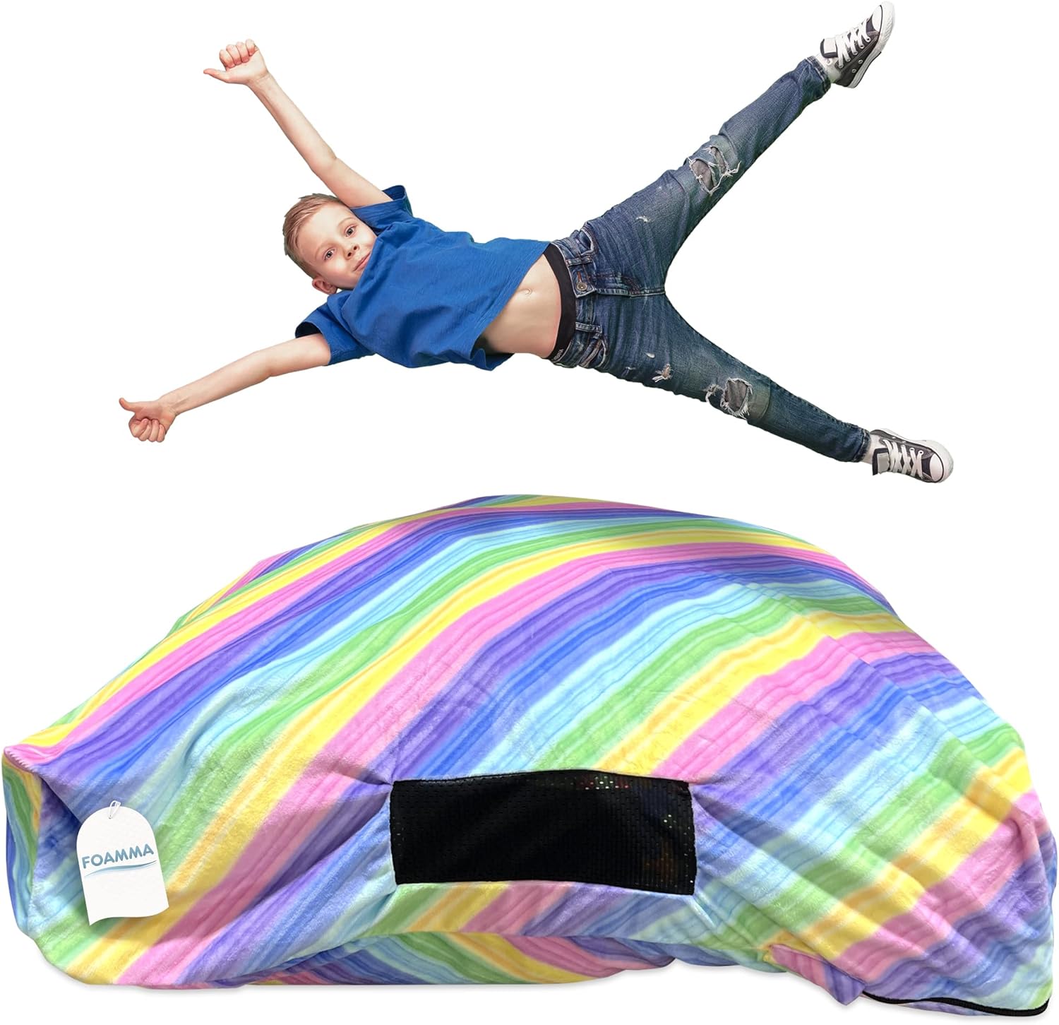Foamma Crash Pad for Sensory Play - Soft, Washable, Durable