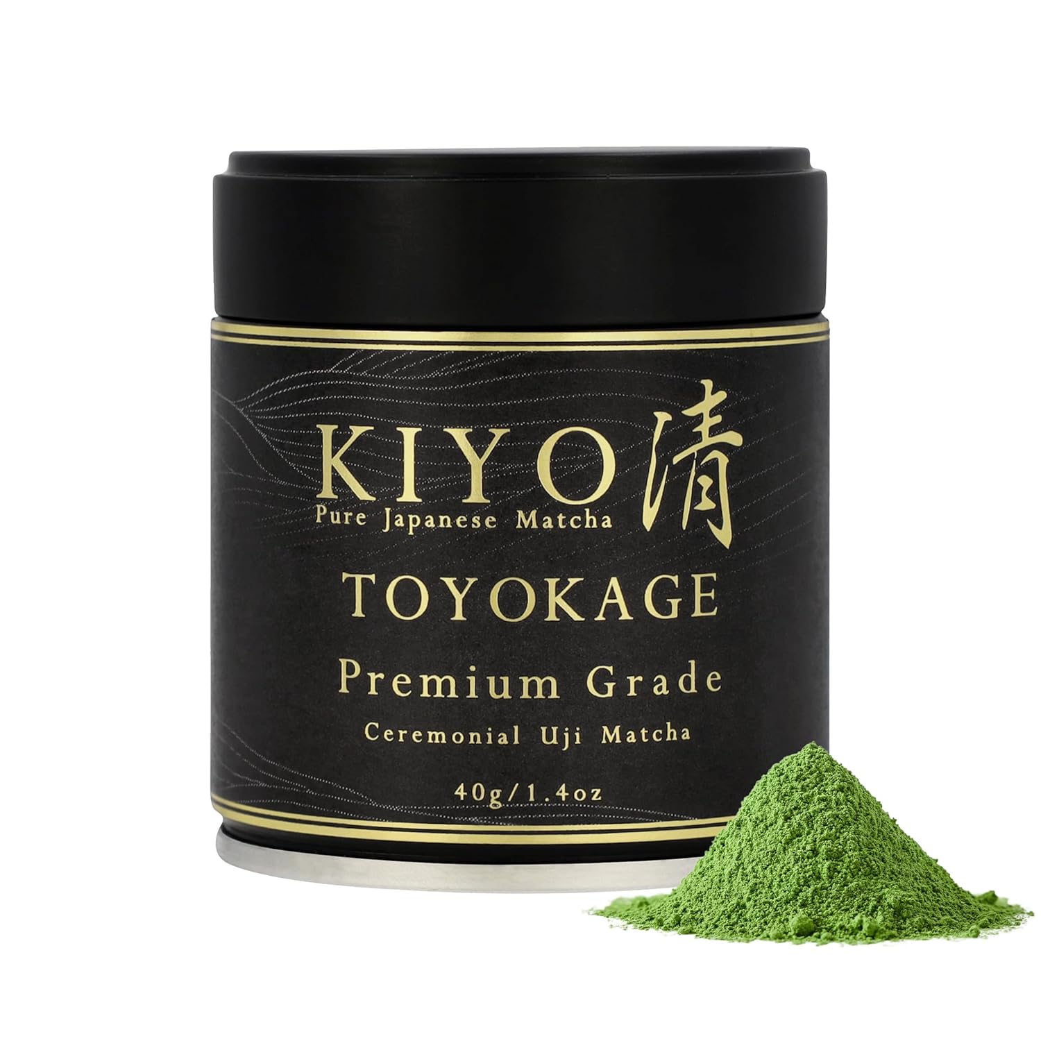 Kiyo Matcha Premium Grade Uji Matcha - Pure Japanese Green Tea