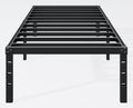 Hafenpo 12 Inch Twin Bed Frame - Sturdy Metal Platform for Storage