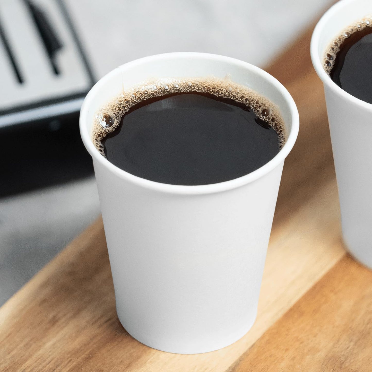 Karat 6 oz Paper Coffee Cup for Hot and Cold Beverages
