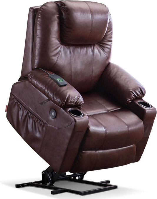 MCombo Electric Power Lift Recliner Chair with Massage & Heat