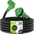 RVMATE 10 ft 30 Amp RV Lockable Power Extension Cord - Easy Plug
