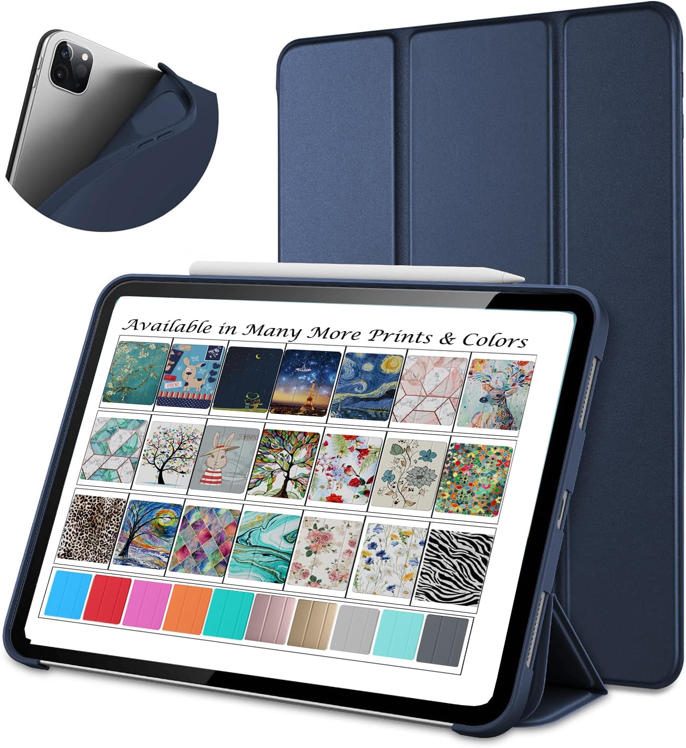 DuraSafe Cases for iPad Pro 11 2nd Gen 2020 - Navy Blue