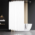 Extra Wide Fabric Shower Curtain 108 x 72 inch for Luxury Bath