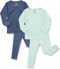 Baby Boys Girls Pajama Set Ribbed Sleepwear - Soft Snug Fit