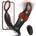 BEISAR Wiggling Anal Vibrator 3-in-1 Prostate Massager - Remote
