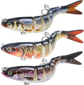 Fishing Lures for Bass Trout Topwater Multi Jointed Swimbaits