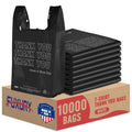 Thank You Plastic Bags 12in x 6.5in x 21in - Durable Bulk 10K Pack