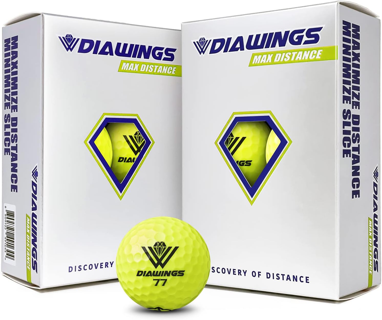 Diawings Max Distance Golf Balls - Boost Your Distance!