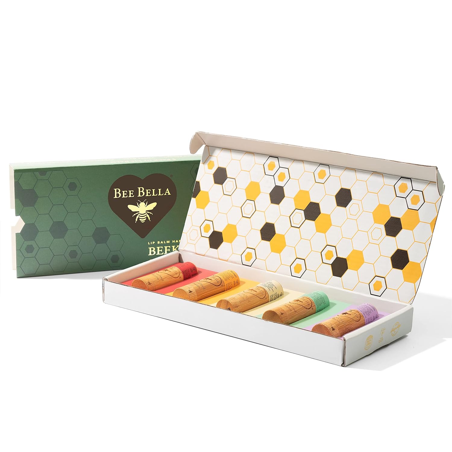Bee Bella Lip Balm Variety 5 Pack Gift Set for All Occasions