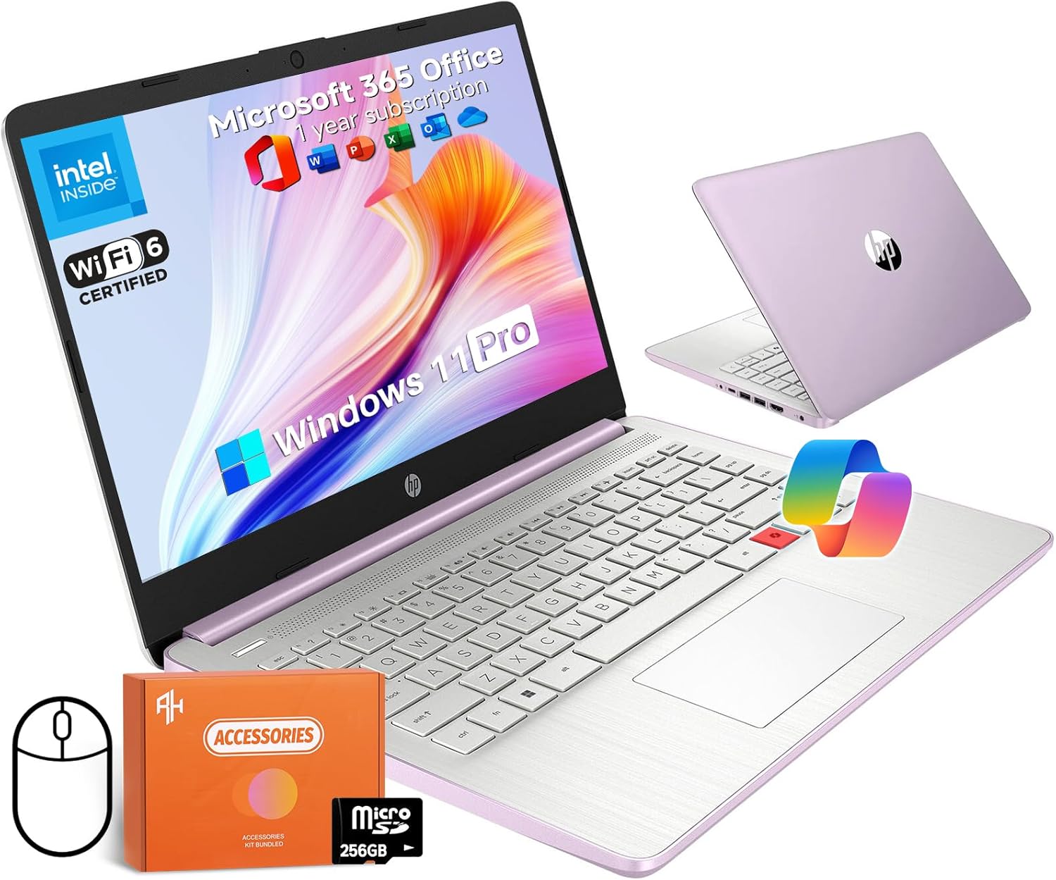 HP 2025 14 Inch Laptop with Intel N150 and 16GB RAM