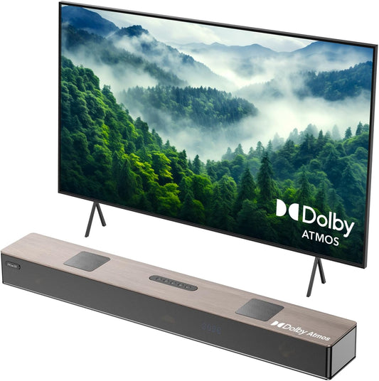 400W Dolby Atmos Soundbar, Dual Subwoofer, Hiwill WoNoble A502