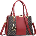 3 Zippered Compartments Purse and Handbag for Women - Organized