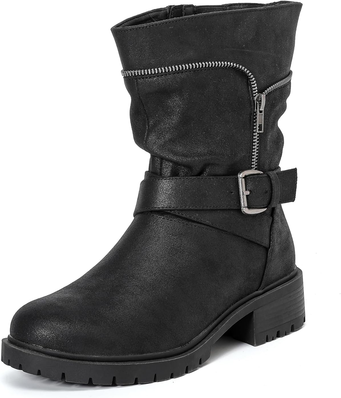 Luoika Women's Wide Width Ankle Boots for Comfort and Style