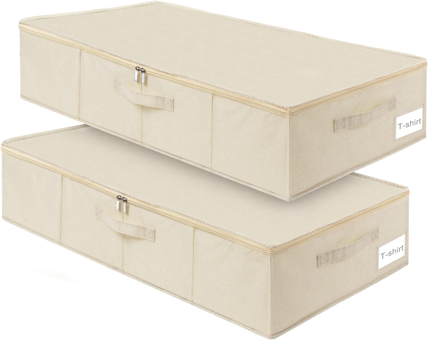 punemi Underbed Storage Bags for Clothes and Shoes, 2 Pack