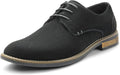 Bruno Marc Men's Urban Lace Up Oxfords in Soft Suede Leather