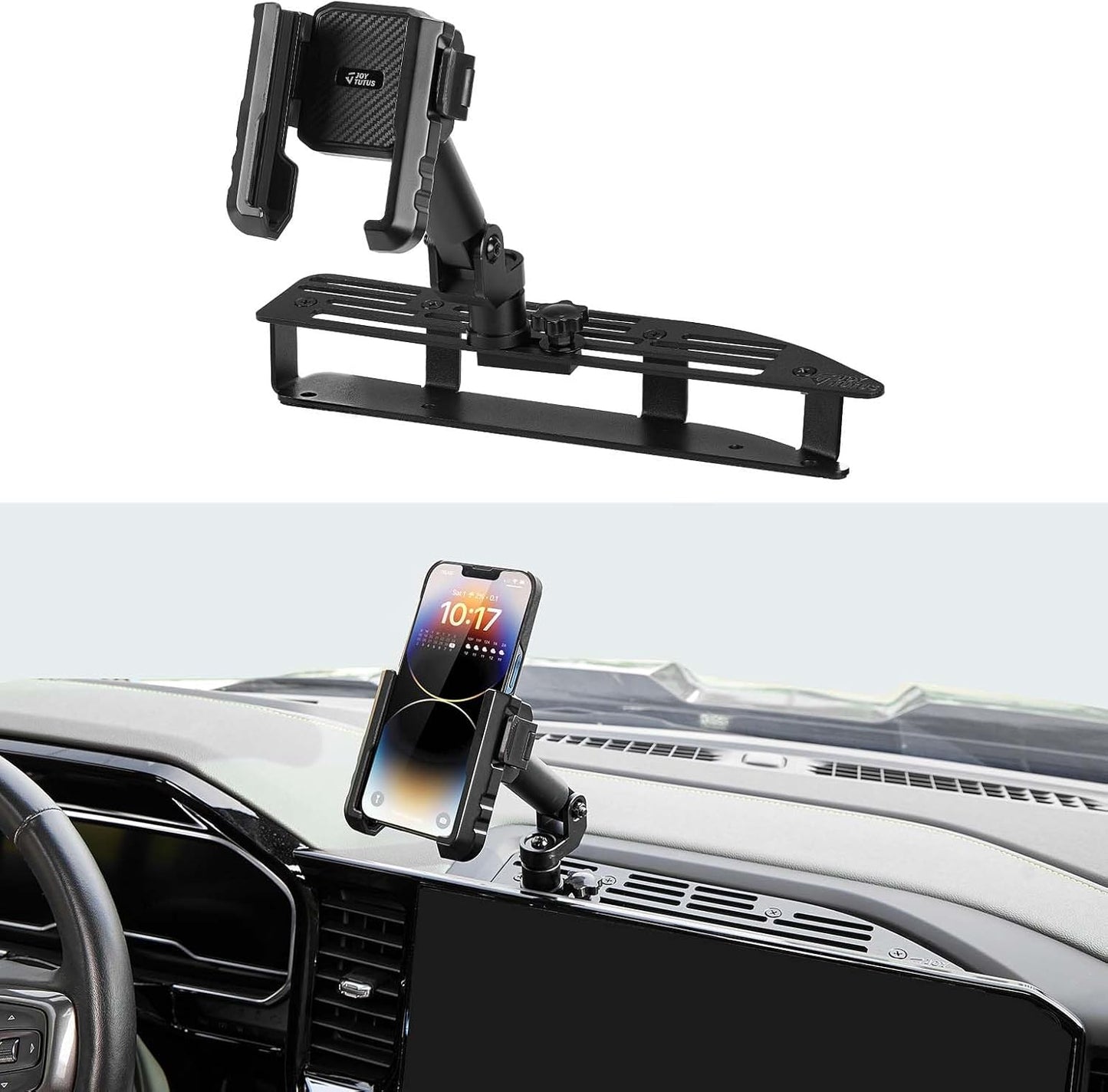 JOYTUTUS Metal Dash Mount Phone Holder for 2022+ Silverado & Sierra