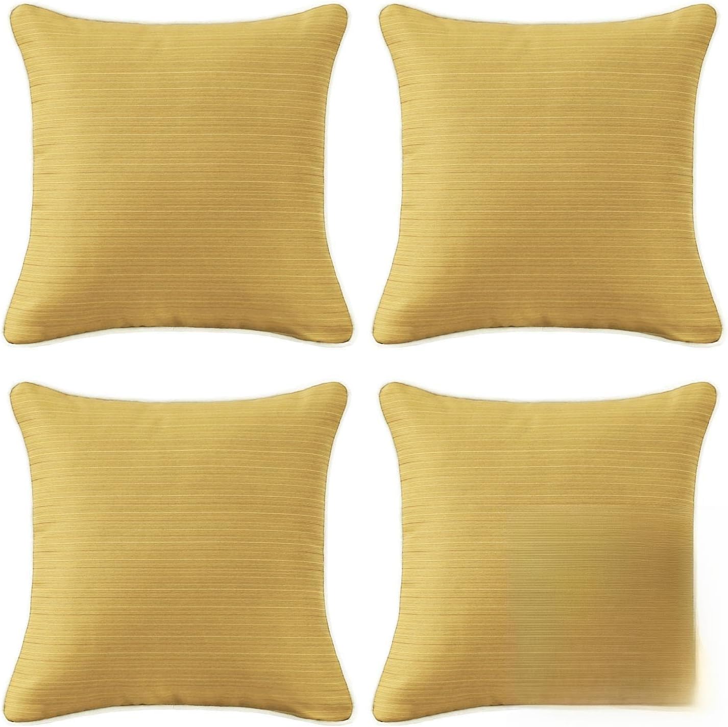Decorative Outdoor Water Repellent Throw Pillows for Patio Use