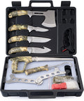 Hunting Knife Set 14-Piece Field Dressing Kit - Complete Game