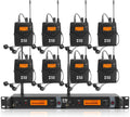 XTUGA IEM1200 Wireless In Ear Monitors for Musicians - Rack Kit Ready