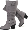 Luoika Women's Extra Wide Calf Knee High Boots (Style 88T4)
