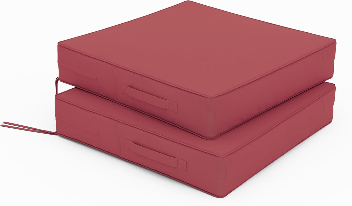 Patio Chair Cushions Set of 2 Waterproof Outdoor Seat Cushions