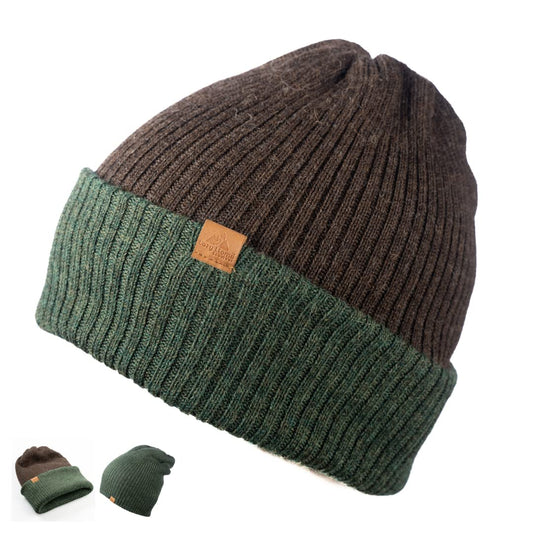 Reversible Alpaca Winter Beanie - Soft & Stylish Head Warmer