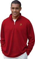 NCAA Men's Micro Mesh 1/4 Zip Pullover for Team Spirit