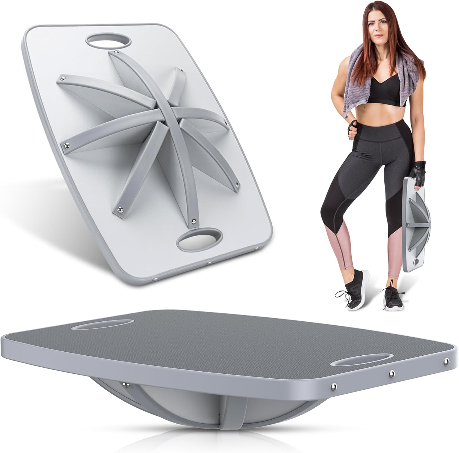 Advanced Wood Balance Board for Core Strength and Stability