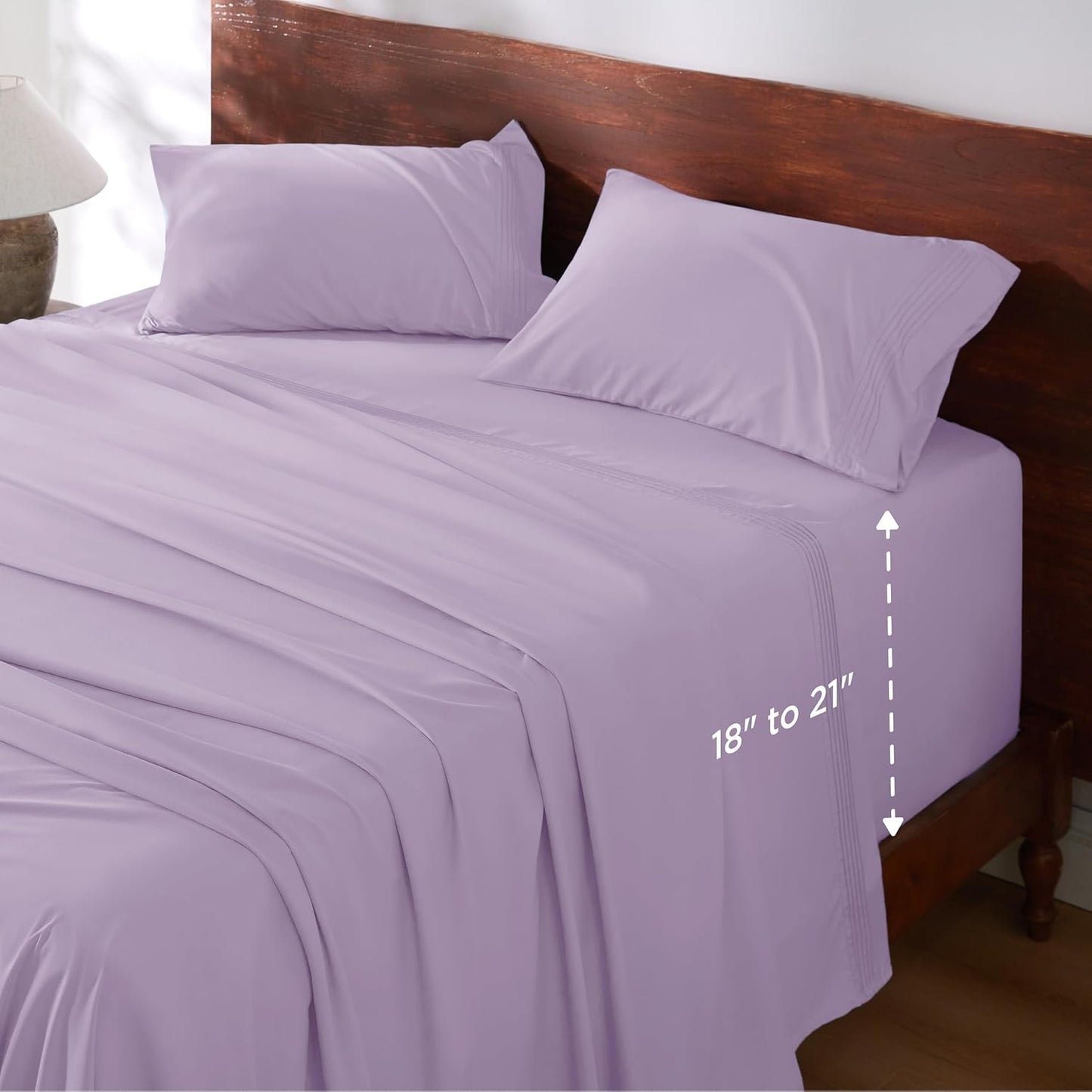 Bedsure Twin XL Sheets for Dorm Bedding, GentleSoft Comfort