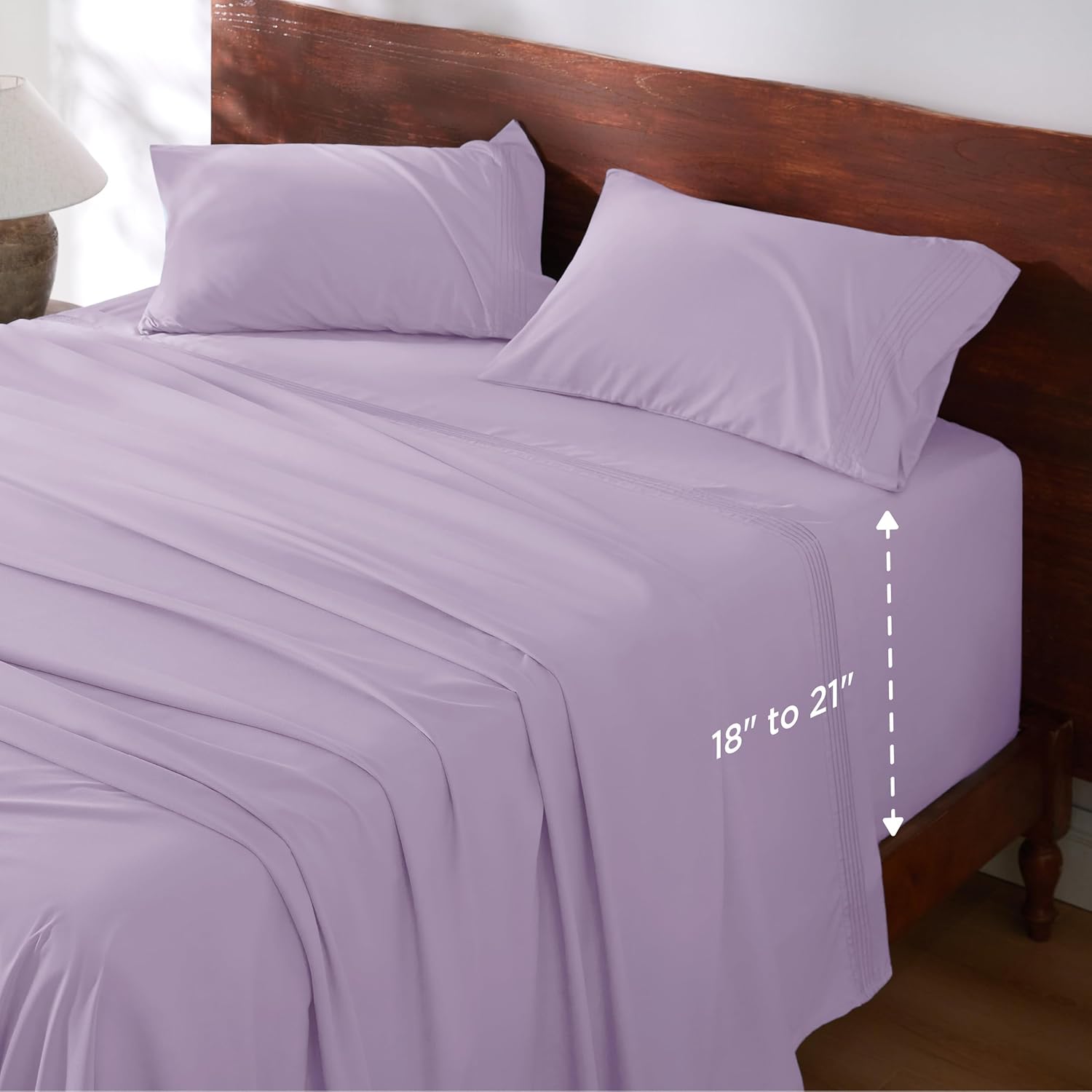 Bedsure Twin XL Sheets for Dorm Bedding, GentleSoft Comfort
